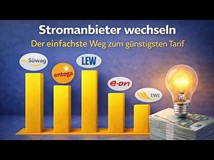 Stromanbieter wechseln – der einfachste Weg zum günstigsten Tarif mit CHECK24 Erklärung deutsch