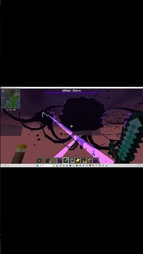 WITHER STORM’S FINAL FORM Is Terrifying 😱 #minecraft #shorts