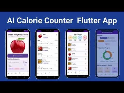 Cal AI – AI Calorie Counter Flutter App | Food Tracker, Barcode Scanner & Diet Planner