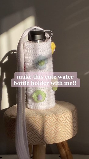 Crochet Water Bottle Holder Tutorial