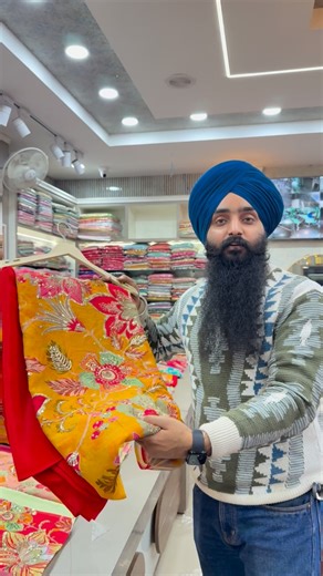 𝐏𝐔𝐍𝐉𝐀𝐁𝐈 𝐒𝐔𝐈𝐓 (KHALSA TEXTILEⓇ) on Instagram: "Rs.3000 (shipping free) ✨Designer organza mix and match ✨ Pure organza with full embroidery 2.5 meters shirt 2.5 meters bottom 100% original quality WhatsApp 81461-44403 WhatsApp 84466-13013 #khalsatextile #luxkhalsatextile"