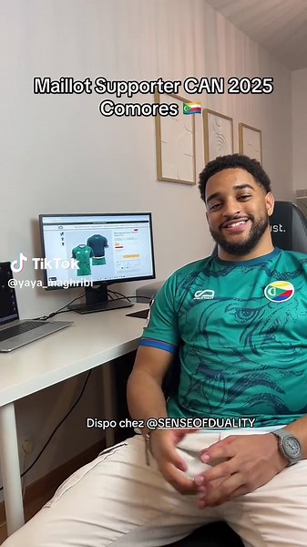 Maillot Supporter Comores 🇰🇲 CAN 2025 De @SENSE OF DUALITY Site : www.senseofduality.com #comores #senseofduality #football #pourtoi #foryou