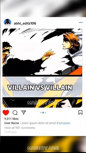 “Hero vs Villain to Villain vs Villain 💀 | Aizen & Yhwach Edit | Bleach AMV”