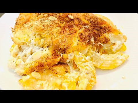 Easy Creamy Cheesy Yellow Squash Casserole