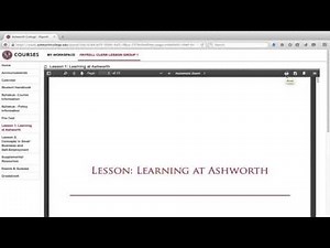 Getting Started In Your Ashworth College Online Program - Part 2