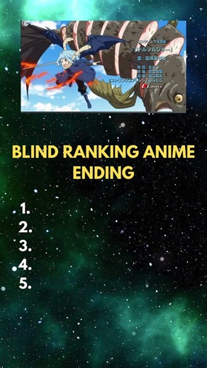 🎵 Blind Ranking Anime Endings — Episode #1