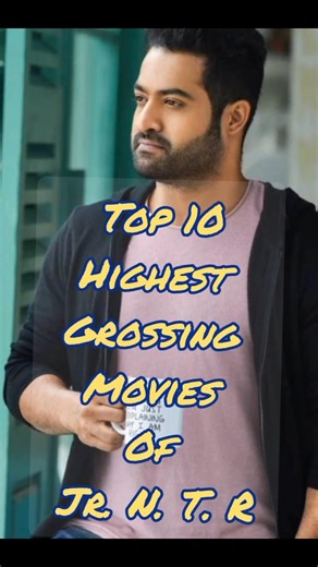 Top 10 Highest Grossing Movies of Jr NTR 💥 | No.1 Will Shock You 😱 #Shorts