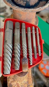 screw extractors bolt extractors or easy-outs remove broken, screws, bolts, or studs #tools #shorts