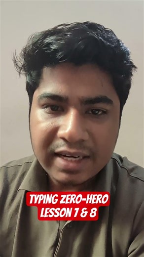 Typing Zero-Hero lesson 7 & 8