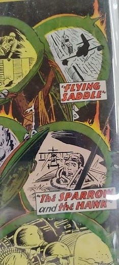 Defining the early personality traits of early Sgt Rock -- Comic no.7 (1977) -- rare