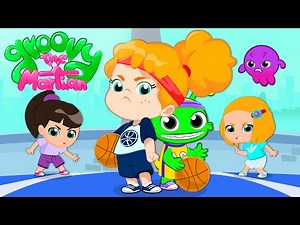 Let's play BASKETBALL! | Cartoons for Kids | Groovy the Martian