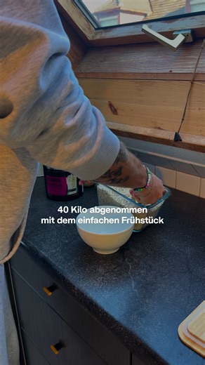 Leckeres Frühstück zum Abnehmen mit Haferflocken