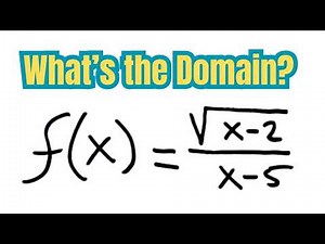 Find the Domain of a Function with a Square Root and Denominator