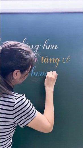 Chọn phấn nào viết bảng màu đẹp | Bút mài thầy Ánh chính hãng | bút luyện chữ đẹp