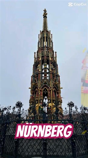 🇩🇪 The medieval city revealed: Nuremberg 🏰 #nuremberg #germany #church #goldenring #europetravel