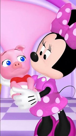 El pequeño Oinki se duerme 🥹 | LOS CUENTOS DE MINNIE | ‪@DisneyJuniorES‬
