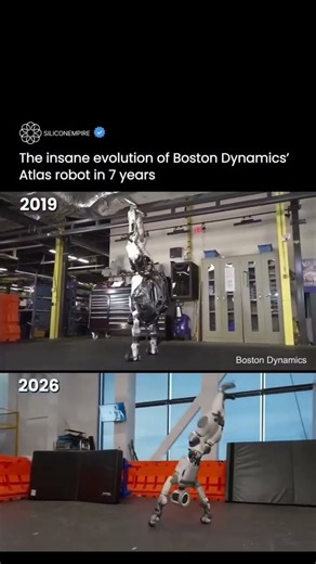 Boston Dynamics Atlas (2019 vs Today): What Will Robots Look Like in 2033? #tech #robot #science