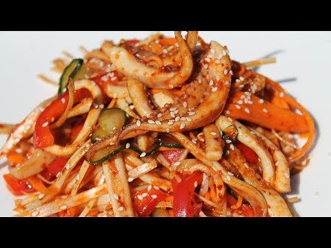 Korean Squid Salad - Recipe by Cooking With Morgane