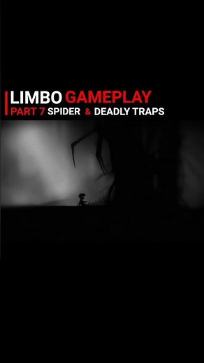 Haunted Atmosphere in LIMBO | Creepiest Spider Encounter part 7 #limbo