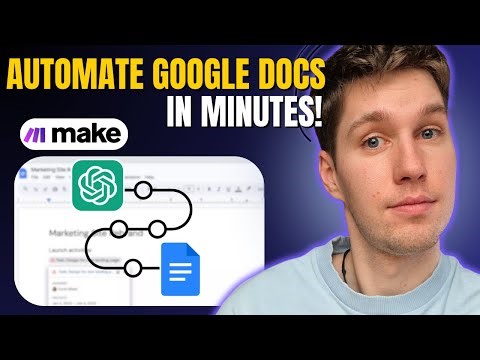 How to automatically create Google Docs with Make.com and AI Assistants