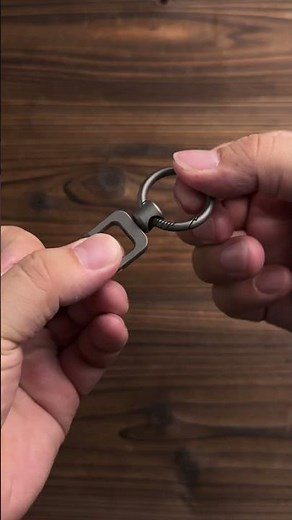 Is This the Smoothest Titanium Key Ring for EDC? 🔑 #keyunity #unboxing #keyring