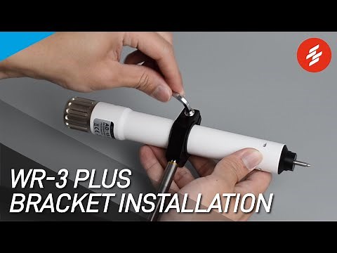 WR-3 Plus Installation Guide：How to Mount Wind Sensor?