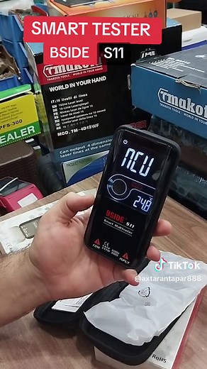 SMART TESTER 75AZN BSIDE S11 #fyp #gofc #kesfet #kəşfetazərbaycan #kəşfetdəyəm #kəşfet #tester #multimetr #multimeter #indiqator #тестер #мултиметър