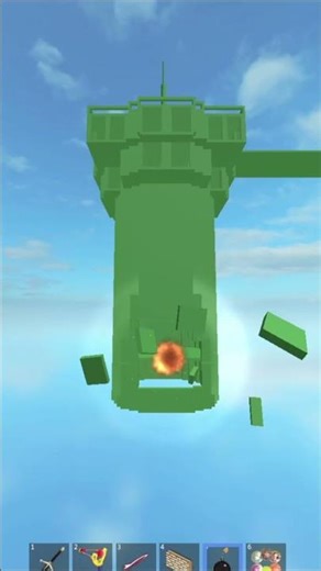 How to destroy the tower?