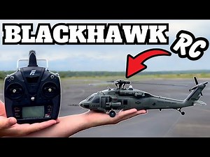 BEAUTIFUL scale flying RC Helicopter - E200 UH-60 BLACKHAWK