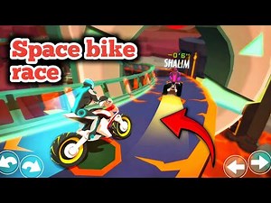 Gravity Rider Bike Racing – Space Bike Race 3D Gameplay | Mega Ramp Stunts & Futuristic Bikes