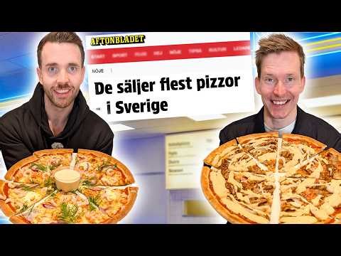 Besöker pizzerian som säljer flest pizzor i hela Sverige!