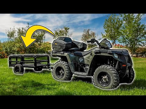 Off-Road ATV Utility Trailer - Mockins ATV Trailer Review