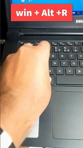 Screen Record Start on pc or laptop with shortcut keys 💻 #shortcutkeys #tech #pc