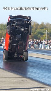 "Chinto" - Chevy Powered Ford Pinto does a 500 Foot wheelie at the 2024 Byron Dragway Wheelstand Competion. #fordpinto #pinto #dragracing #smallblockchevy #v8 #wheelstand #wheelie | Internal Combustion