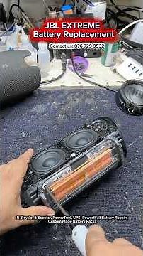 JBL Extreme 1 Battery Repair E Bike, Powertool, E-Scooter, UPS Repairs & Custom Battery Packs