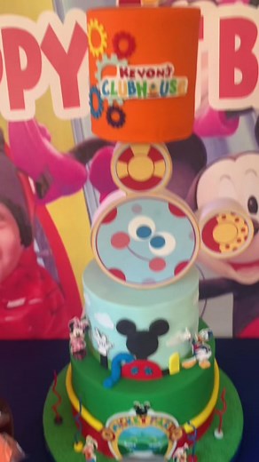 Mickey Mouse Clubhouse 1st Birthday Cake Ideas