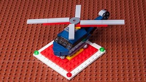 LEGO MOC-6134 31045 helicopter (Creator 2016)
