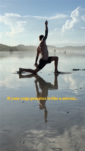 Jimmy Wheeler on Instagram: "If your yoga mat is like a mirror… what does it reflect back to you? Drop your thoughts in the comments!"