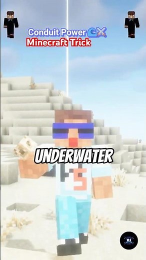 Minecraft Conduit Guide Ultimate Underwater Weapon & Base Protector! ⚔️💧 #shorts #minecraft #build