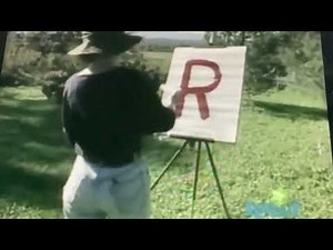Sesame Street Backyard Letter R