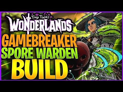 GAMEBREAKER SPORE WARDEN BUILD! - Chaos 20 (Frostwilder) Tiny Tina's Wonderlands + PC Save File