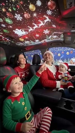 ✨Plug-&-Play HD Christmas Projector – 6 or 10 Festive Scenes