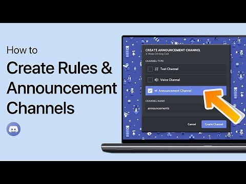 How To Create Announcement & Rules Channel on Discord