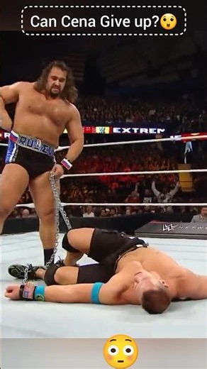 Rusev Get up John Cena, compete with me. | Can John cena stand up?.#nevergiveup