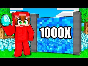 Encontramos un MULTIPLICADOR de DIAMANTES en Minecraft!