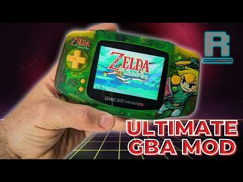 I Built the Ultimate Game Boy Advance – IPS + Custom Shell!