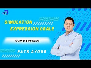 Expression orale - Tâche 1 : Une situation spécifique | TCF CANADA & QUÉBEC