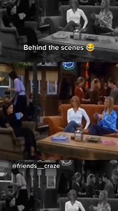 Friends behind the scenes bloopers #friendstvshow #friends #bloopers | friends__craze