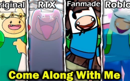 Come Along With Me: Original VS RTX VS Fanmade VS Roblox - Friday Night Funkin'