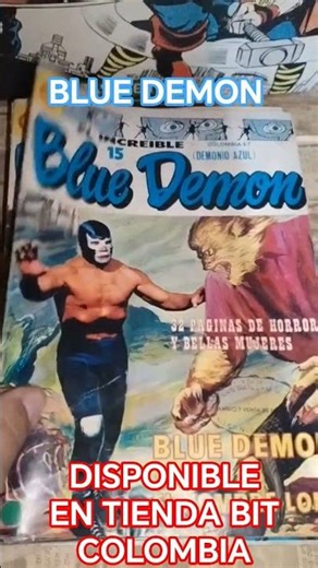 Venta colección 1al 20 de blue demon historietas #comic #colombia #mexico #BlueDemon